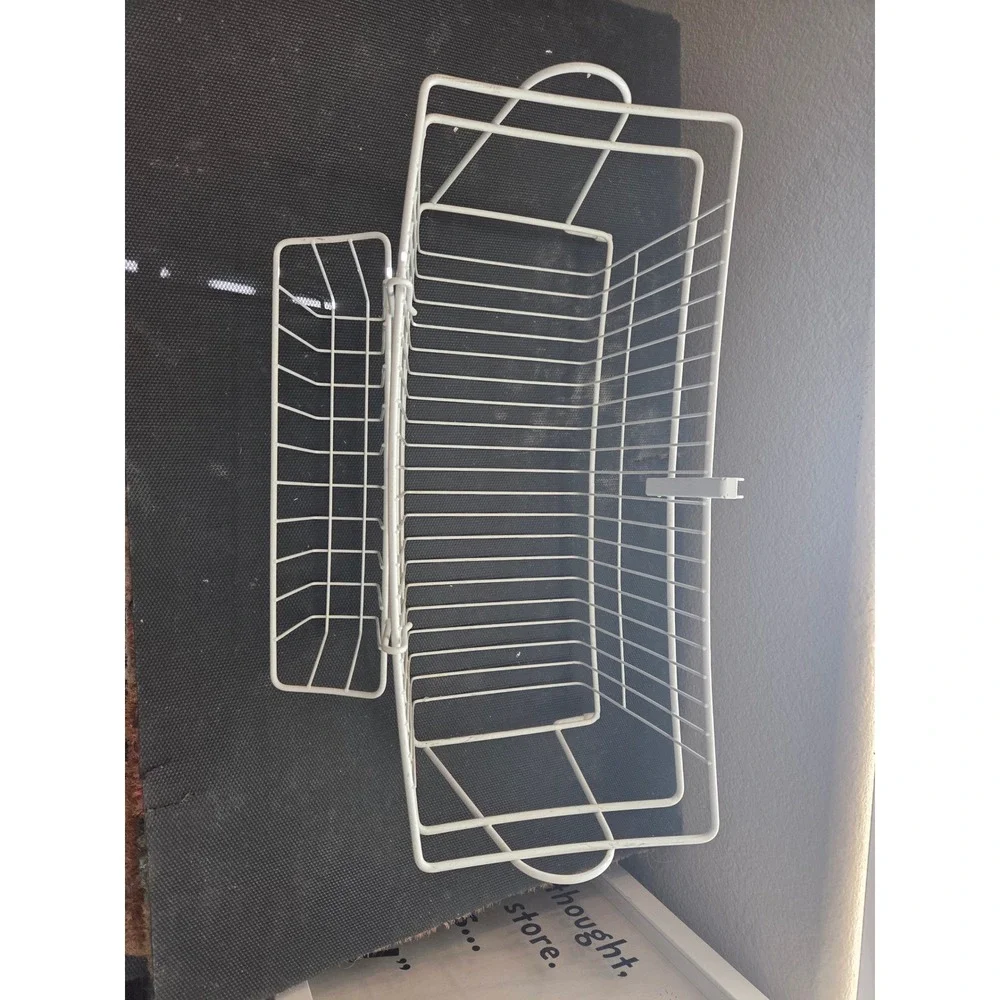 ClosetMaid White Metal Wire Drawer and Hanging Basket Set Closet Storage System
